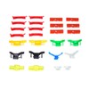 JAAGS Precision Windshield Auto Glass MOLDING Clip KIT Compatible with