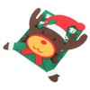 Christmas Themed Cute Felt Countdown Calendar Xmas Home Hanging DecorationElk