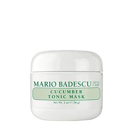 Mario Badescu Mascarilla facial tónica de pepino purificante - Potente mascarilla de arcilla de limpieza profunda para pieles congestionadas -...     