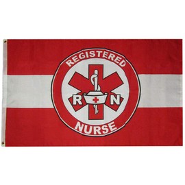 Trade Winds 3x5 Registered Nurse Premium Waterproof Polyester Flag 3'x5' Durable Bold Fade Resistant Premium