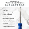 Warthog Gut Hook File - 600 Grit Diamond Rod, Ideal
