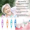 Cepillo para Dentaduras Postizas, Paquete de 4 Cepillos de Limpieza,