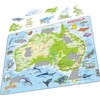 Larsen A31 Physical Map of Australia Dutch Edition 65 Piece