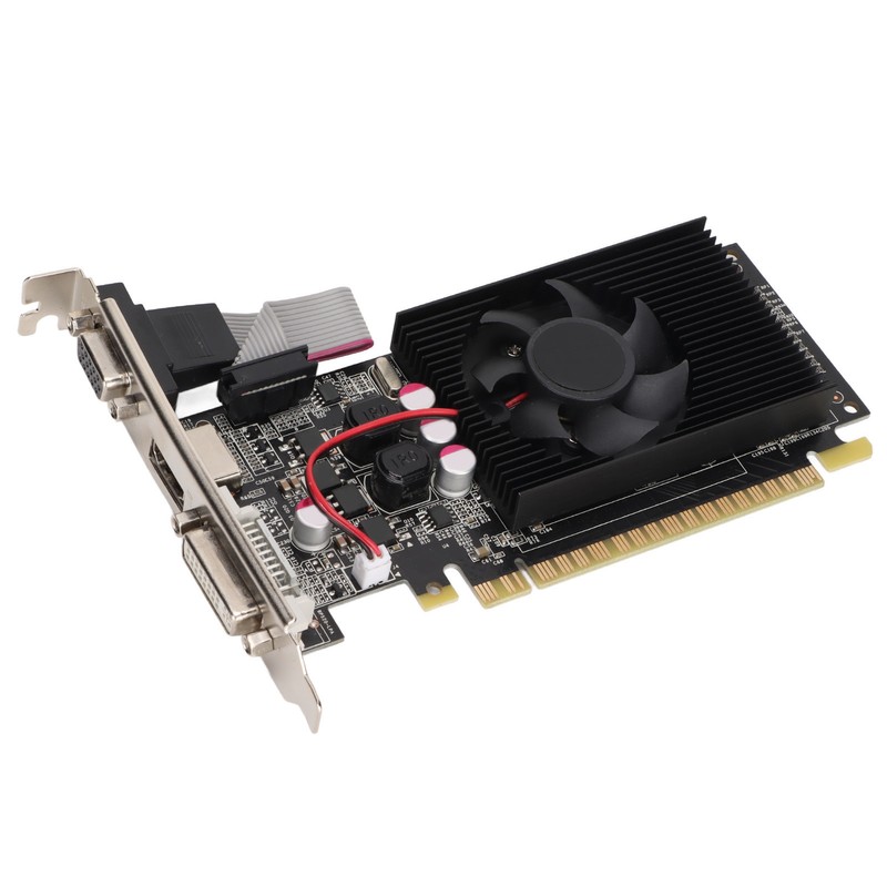 Graphics Card 589MHz Core Frequency 512MB GDDR3 Heat Dissipation VGA