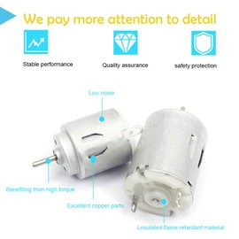 YXQ 5000 RPM 6V High Torque Cylinder Magnetic Electric Mini DC Motor