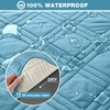 TAOCOCO 100% Waterproof Recliner Sofa Covers 3 Seater Split Couch