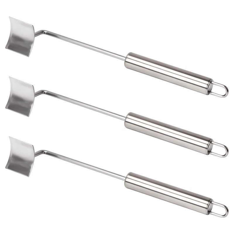 TOWEBOORY 3 Pack Corn Peeler with Long Handle, Stainless Steel