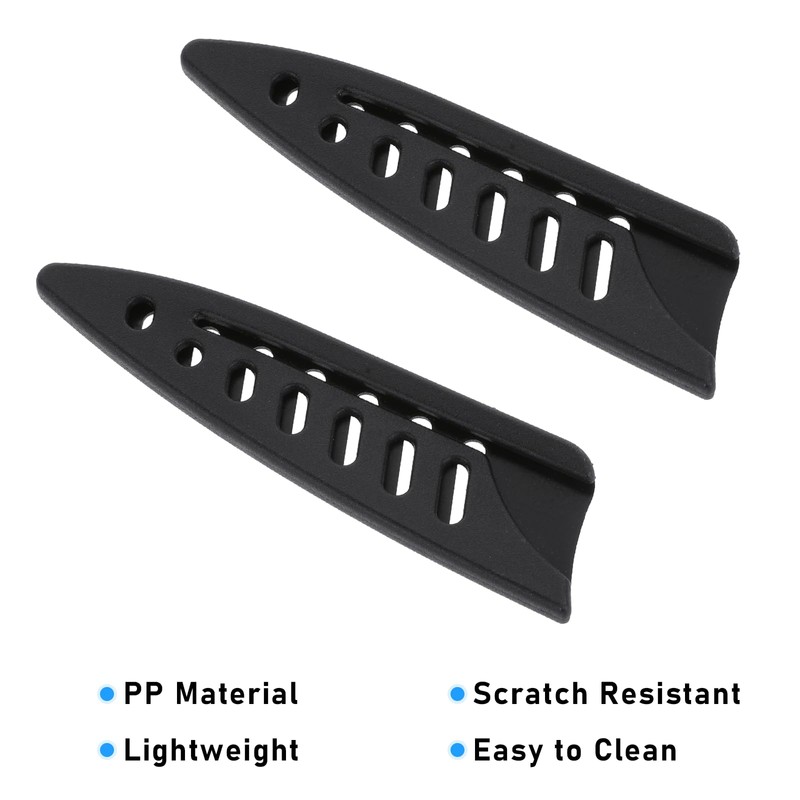 2 Pcs Kitchen Knife Sheath, Plastic Safety Knife Covers for