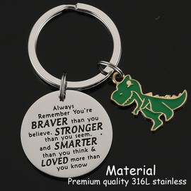 Regalos para los amantes de los dinosaurios, niños, adultos, mujeres, hombres, accesorios de dinosaurio, llaveros, Llavero, keychain