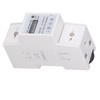 Single Phase Energy Meter Tester Digital Din Rail Electricity Monitor