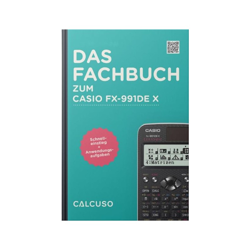CALCUSO Accessory Black Compatible with Casio FX-991DE X Calculator