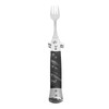 Folding Spring Camping Fork One Button Flick 304 Stainless Steel
