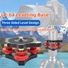 Tripod Leveling Base, LP‑64 Camera Leveler, 5° Horizontal Adjustment Aluminum