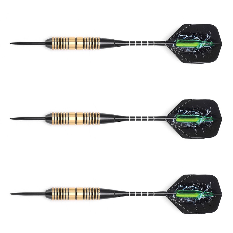 3Pcs Professional Dart Flights Set 26g Steel Tip Darts with
