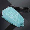 Akozon TFS-2 Foot Pedal Switch, Foot Operation, Anti-Slip, Aluminum, Two-Handed,