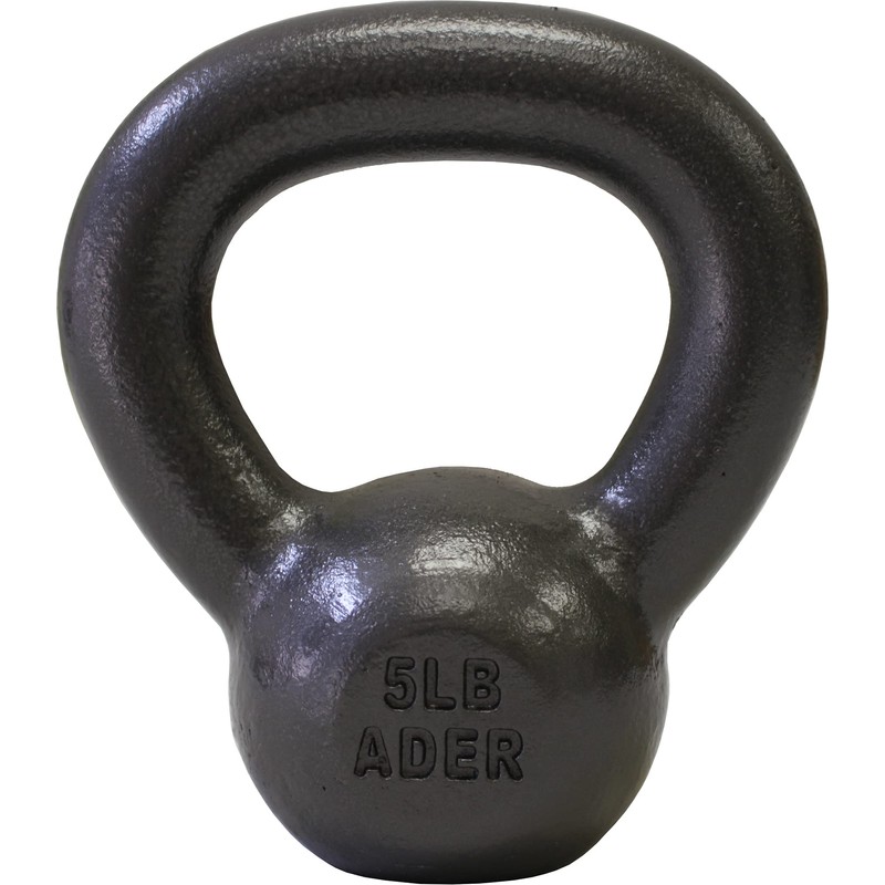 Ader 5lb x 6pcs Premier Kettlebell Set