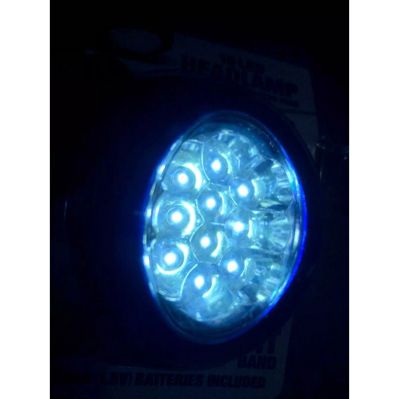 Blazing LED 3x LOT Blazing LED headlamp 3 MODES COMFORT