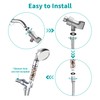MIAOHUI Zenbody Shower Head with Filter Beads, 3 Modes Showerhead