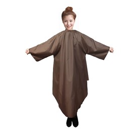 Color Cross Color Cape Haircut (Brown x 2)