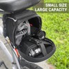 Danuosie Bike Seat Bag, Bicycle Saddle Bag, 3D Shell Under