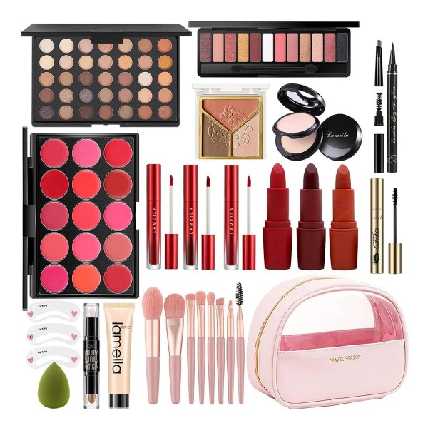 Glam Beauty Set – Kit Completo de Maquillaje Todo en