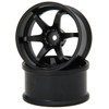 G-Force N-6 Drift Wheel Super Traction /+8/Black RC Wheel GD073