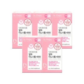 Doctor Pyto Dr. Phyto Alpha-Pinositol 4000 Myo & Choline Alpha-lactalbumin Folic Acid Adult Men Women Pregnant Women Teenagers 5 Boxes / 닥터파이토 알파이노시톨 4000 미오 앤 콜린 알파락트알부민 엽산 성인 남성 여성 임산부 청소년 5박스