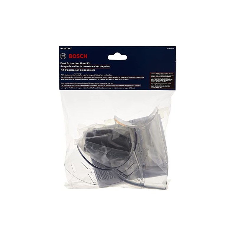 BOSCH RA1172AT 2-Piece Router Dust Extraction Vacuum Hook Kit with