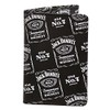 Jack Daniels Signature Label Trifold Wallet - Black Leather