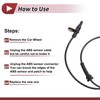 HEROFFIX ABS Wheel Speed Sensor Front Left Right ABS Sensor