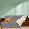 Ameritex Funda impermeable para cama para perro con parte trasera