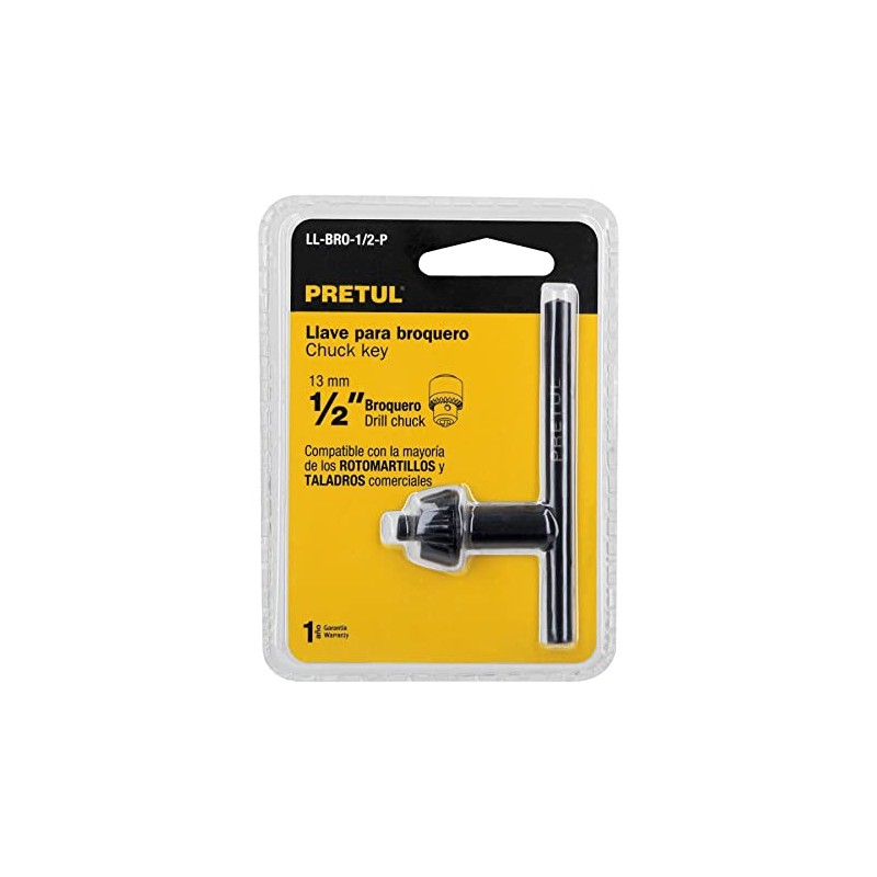 Pretul LL-BRO-1/2-P, Llave para broquero fabricada en acero, 1/2"