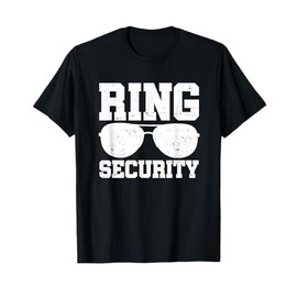 Ring Security-Ring Bearer Boys Wedding Party Gift T-Shirt