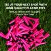Golf Tees Plastic Driver 70mm 83mm Five Claws Prong 80