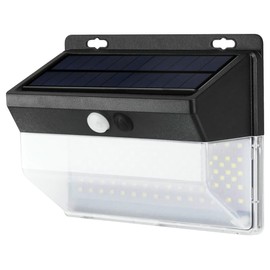 10W LED Solar Light with Motion Sensor Cold Light Ideal for Outdoor Lighting and Increased Security