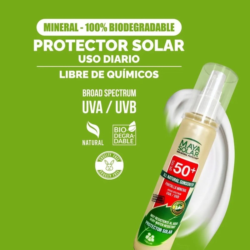 Bloqueador Solar Biodegradable Sport Fps 50 120ml