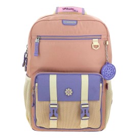 Kit Mochila Chenson Happy Girl Mafe para Niña de Primaria: ¡Estilo y Organización Completa!
