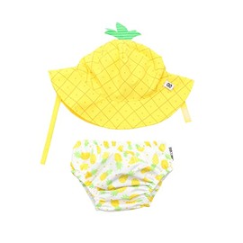 Zoocchini - Baby Costume and Hat - Multicoloured (Pineapple) - Small (3-6 Months)