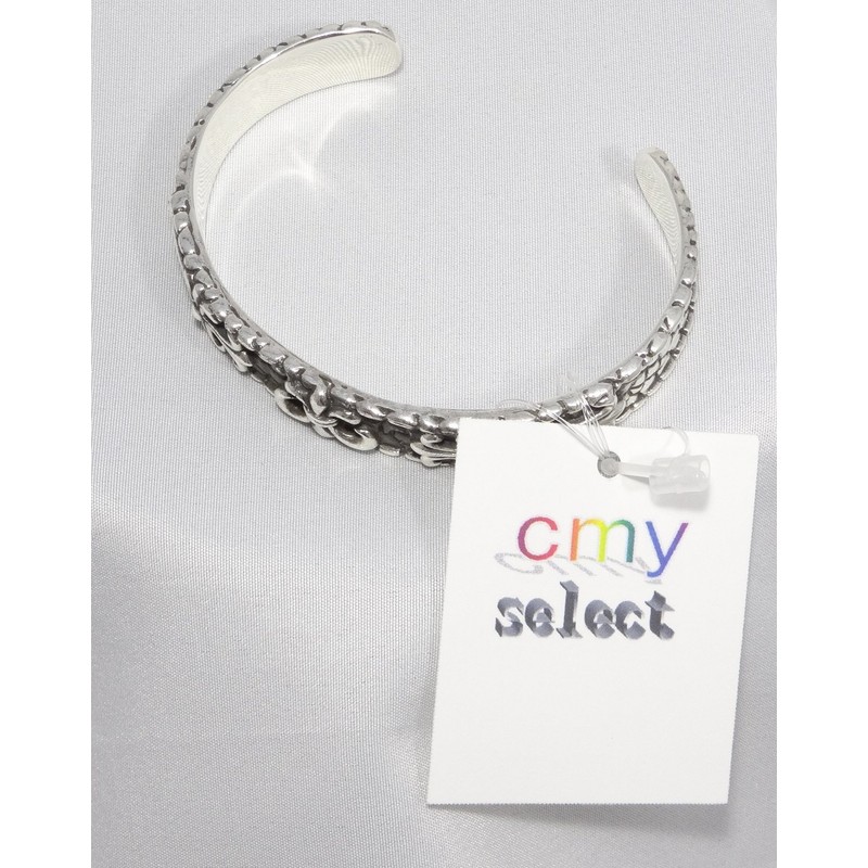 cmy select 925 Silver Bangle Bracelet, Gentlemen, Men's, Manufacturers, Silver