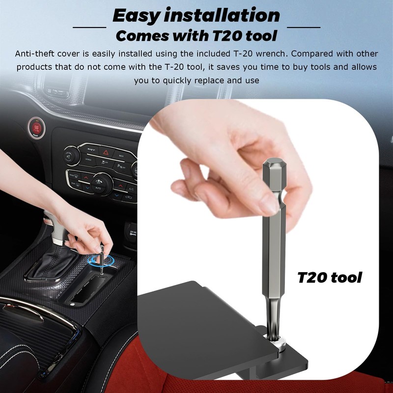 Anti-Theft Steel Neutral Cover Plate, Tamper-Proof Screws Comes with T-20