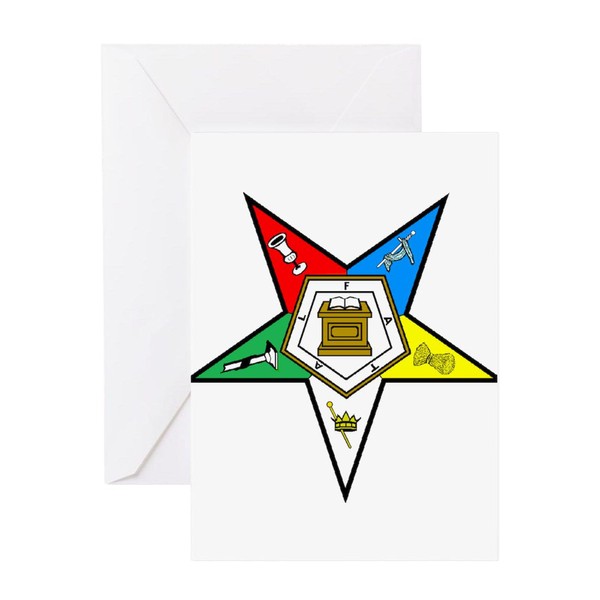 CafePress OES Birthday Cards Greeting Cards Folded Greeting Card Glossy