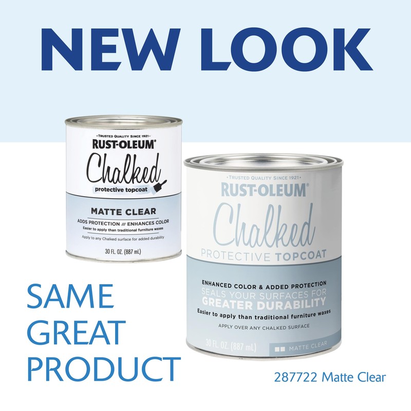 Rust-Oleum 287722 Chalked Ultra Matte Interior Paint, 30 oz, Matte