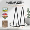 IPAME 12 Inch Large Plate Stands for Display - Metal
