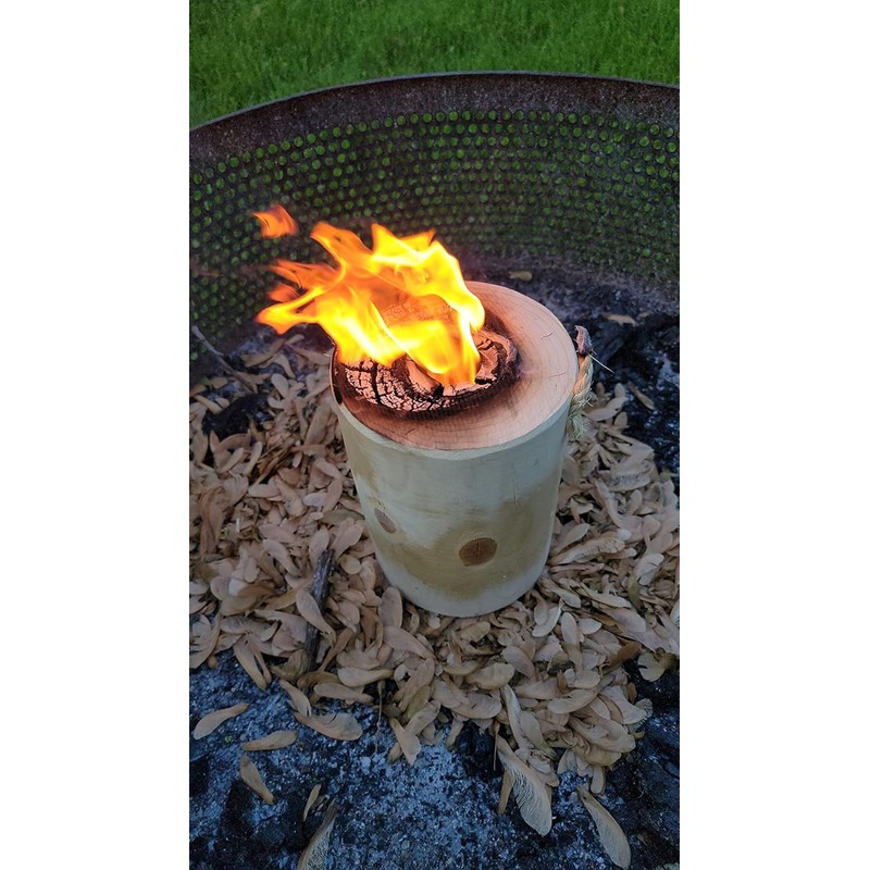 One Log Fire, Swedish Fire Log Camping Kit