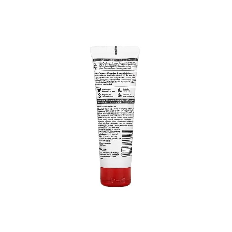 Eucerin Intensive Repair Foot Creme 3 Oz by Eucerin