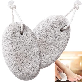 Natural Pumice Stone for Skin Polishing. Exfoliates Hard, Dry Skin. Perfect for Salon-Quality Pedicures at Home. Prevents Corns, calluses, and Cracked Heels. Smooths Elbows and Knees
