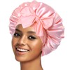 Silk Bonnet Satin Hair Bonnet With Tie Band for Sleeping