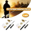 2 Sets Mini Fishing Rod Reel Combo Aluminum Alloy &