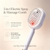 Electric Spray Air Cushion Massage Comb, Rechargeable Steam Brush for