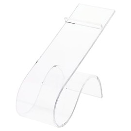 Plymor Clear Acrylic Shoe Rest, 2" W x 4.5" D x 4.75" H (Fits Most Women's & Children's Shoes)